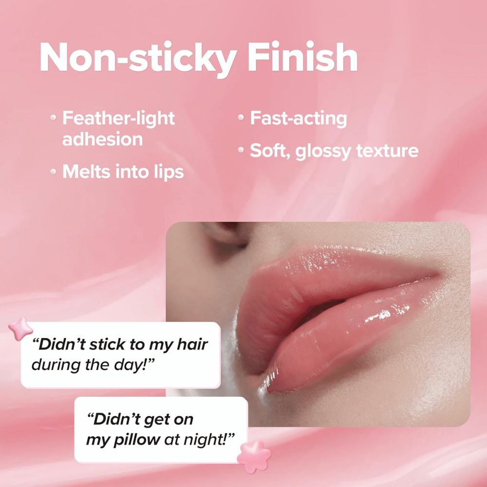 KLAVUU Nourishing Care Lip Sleeping Pack Coconut proporciona um acabamento leve, brilhante e não pegajoso que hidrata os lábios sem os deixar pesados.