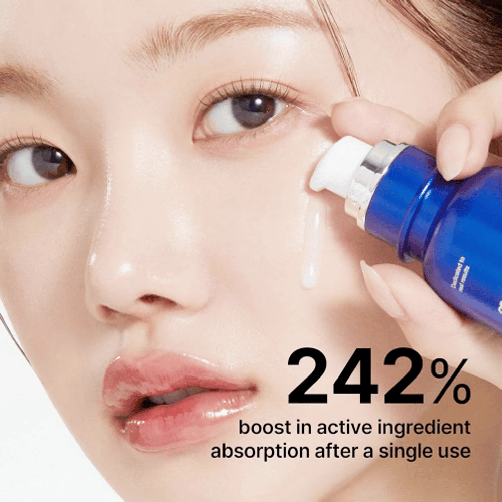 One Day Exosome Shot Pore Ampoule aumenta a absorção de ingredientes ativos em 242% após uma única utilização. Esta ampola avançada melhora a redução de poros, hidrata profundamente e dá à pele um brilho renovado. Perfeita para uma rotina de cuidados com a pele intensa e eficaz.