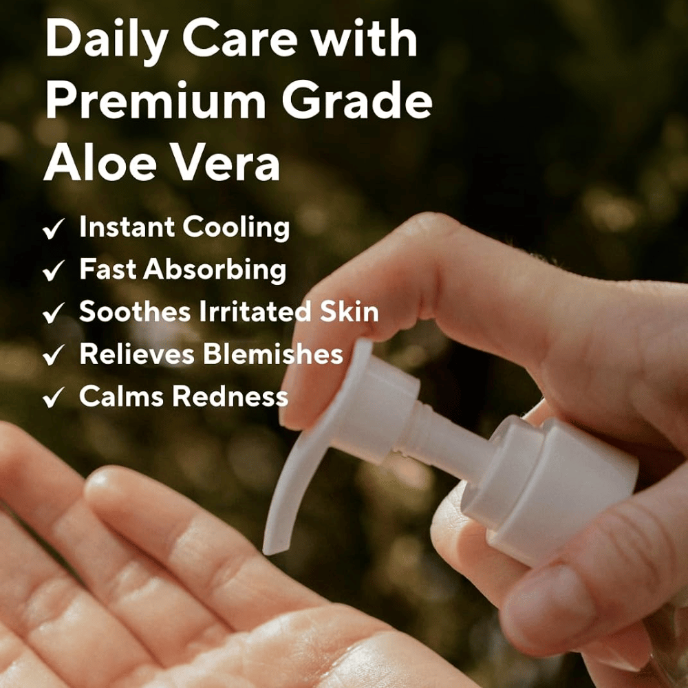 AROMATICA Organic Aloe Vera Gel – gel de aloé vera calmante e hidratante para cuidados diários da pele
