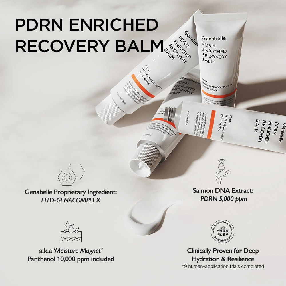 Genabelle PDRN Enriched Recovery Balm com PDRN, pantenol e HTD-GENACOMPLEX