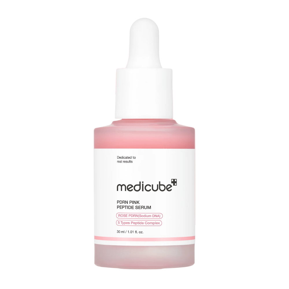 Medicube PDRN Pink Peptide Serum – Sérum iluminador e regenerador.

🌹 Rose PDRN (Sodium DNA) – Fortalece a barreira da pele e promove a renovação celular.
💖 5 tipos de complexos de peptídeos – Aumenta a produção de colágeno e melhora a elasticidade da pele.
✨ Proporciona brilho – Reduz irregularidades e dá uma pele radiante.

Perfeito para uma pele uniforme, firme e hidratada!