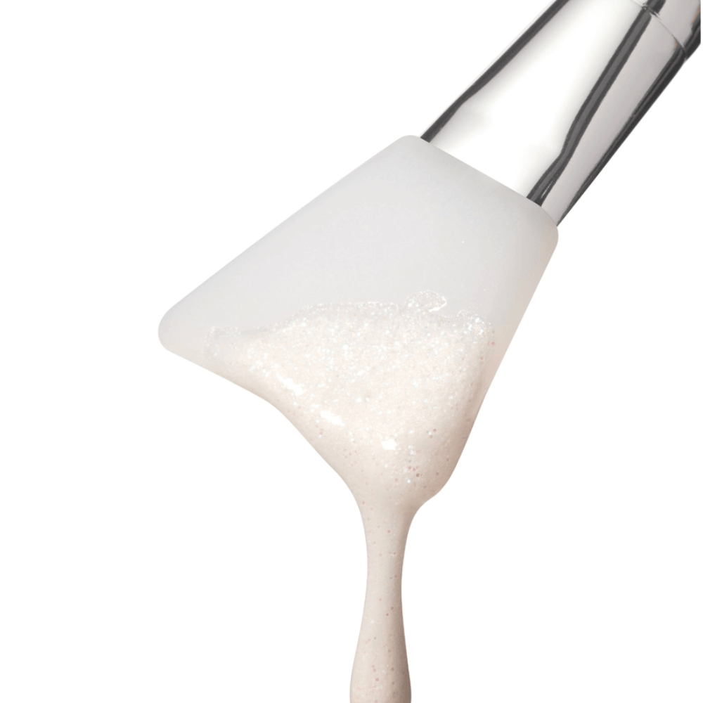 COSRX PDRN EXOSOME Skinplaning Glaze Mask com aplicador que proporciona uma aplicação uniforme, hidratação e melhoria da elasticidade da pele.