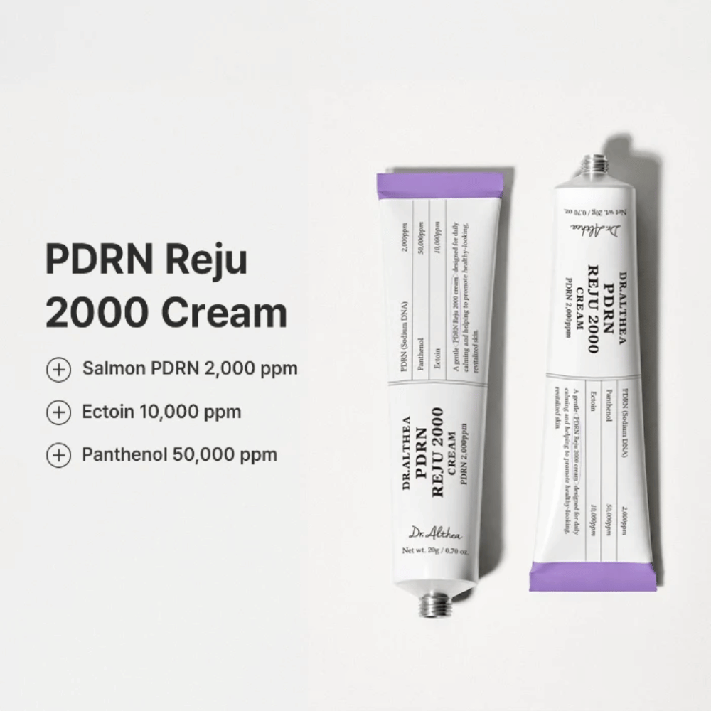 Dr. Althea PDRN Reju 2000 Cream com PDRN, ectoína e pantenol