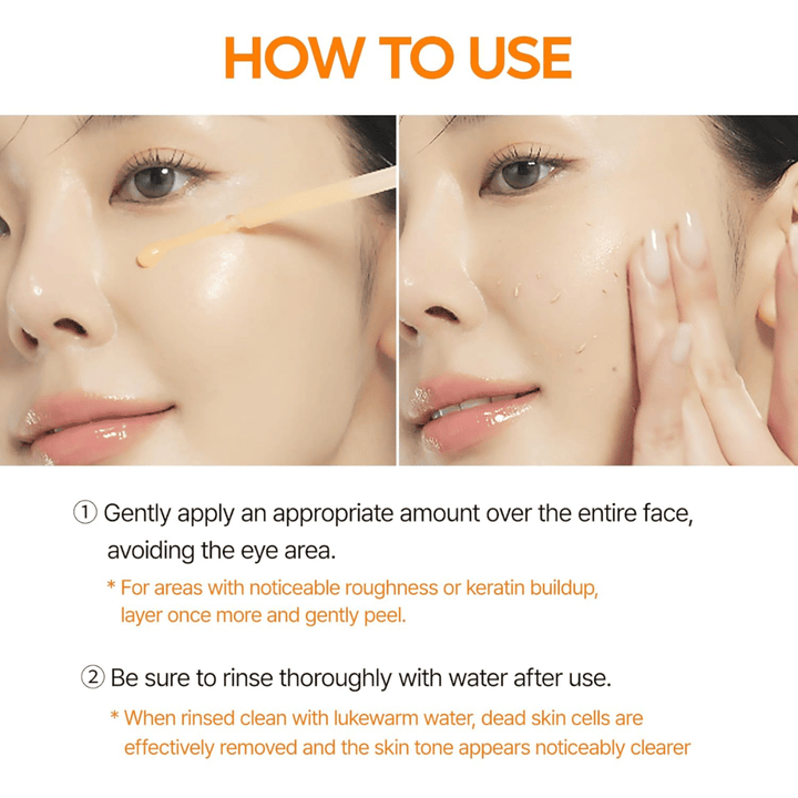 Dr Melaxin Peel Shot Kojic Acid Turmeric Serum aplica-se no rosto para esfoliação, tom de pele mais uniforme e redução das manchas de pigmentação