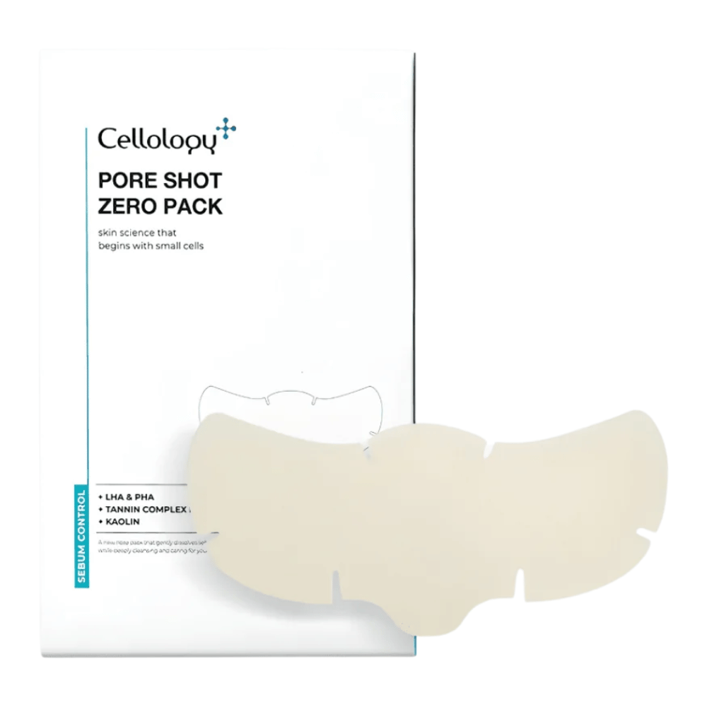 Cellology Pore Shot Zero Pack – patch para poros para cuidado direcionado dos poros e do excesso de sebo