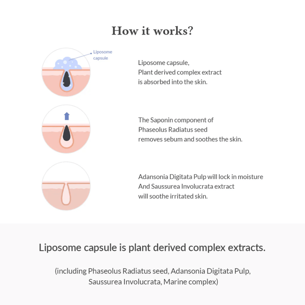 Dr. Althea Premium Quick Step Sebum Cleanser com tecnologia de lipossomas que ajuda a dissolver o sebo, limpar poros e acalmar a pele sensível sem irritação.