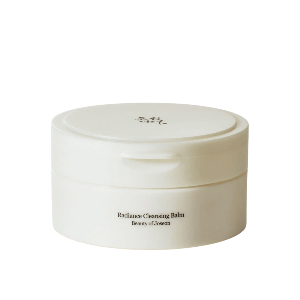 Imagem do produto Beauty of Joseon Radiance Cleansing Balm em embalagem branca – limpeza à base de óleo para uma pele limpa e clara.