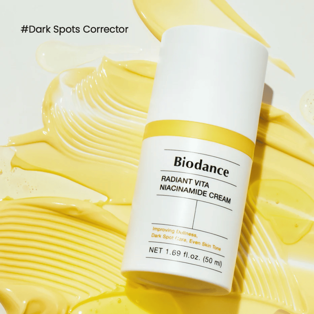 Biodance Radiant Vita Niacinamide Cream 50 ml – creme facial iluminador contra manchas escuras