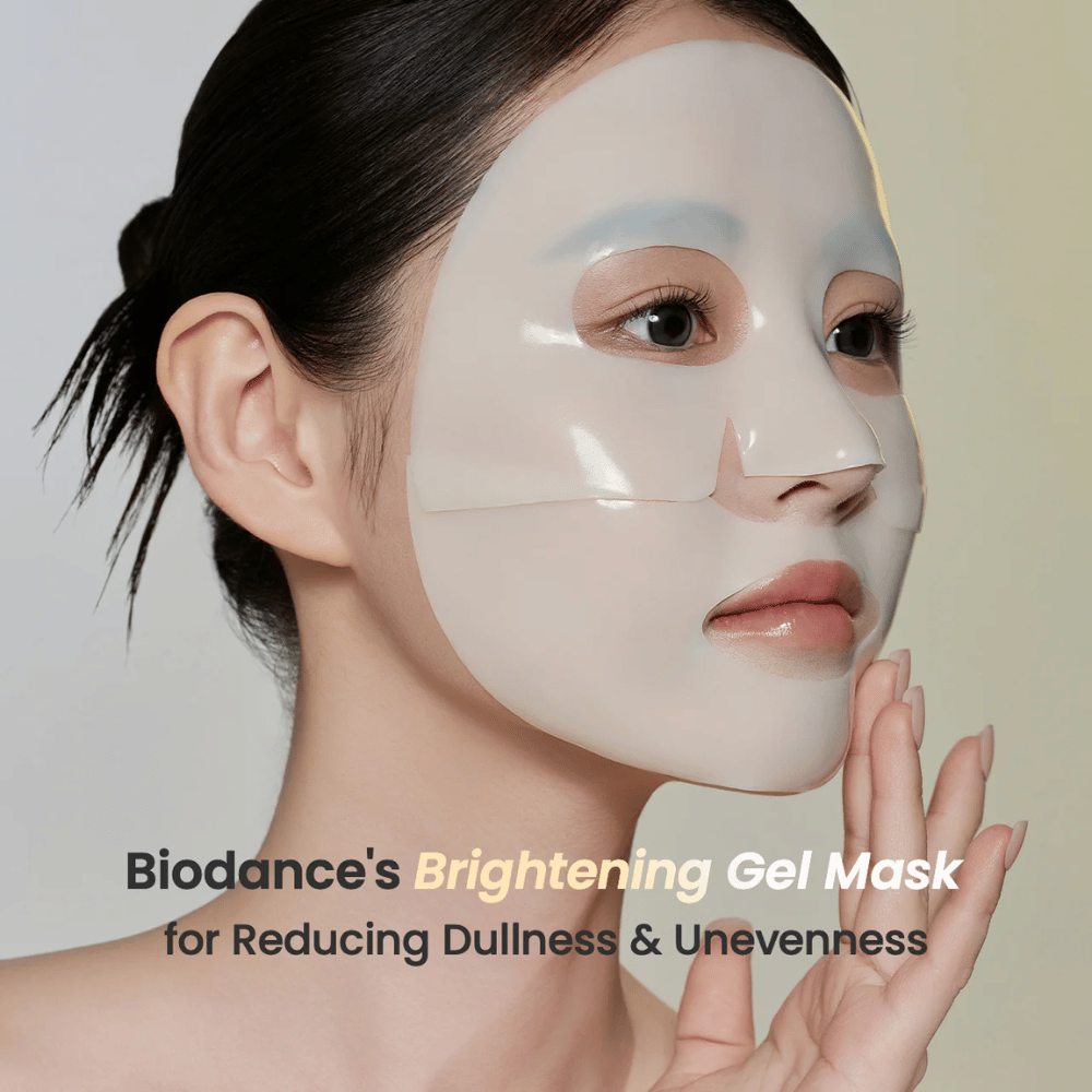 Biodance Brightening Gel Mask – uma máscara de gel inovadora que reduz o tom baço e irregular da pele. Hidrata, ilumina e proporciona à pele um brilho radiante.
