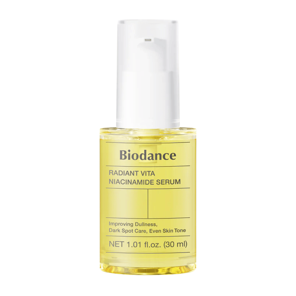 Biodance Radiant Vita Niacinamide Serum 30 ml – sérum iluminador com niacinamida para manchas escuras e tom de pele irregular