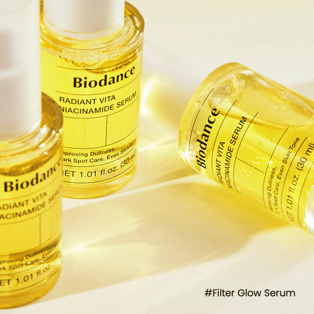 Biodance Radiant Vita Niacinamide Serum 30 ml – sérum iluminador com niacinamida para brilho e tom de pele uniforme