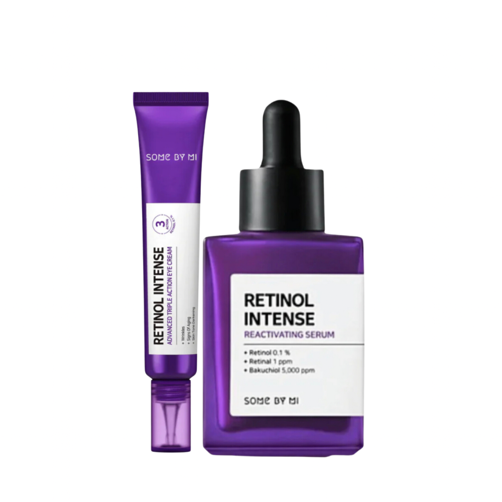 Sérum intensivo de retinol do SOME BY MI Renewal Kit.