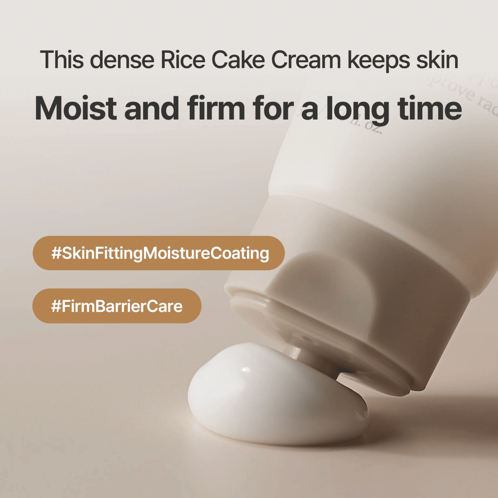 I'm From Rice Cream com fórmula rica que hidrata em profundidade e fortalece a barreira protetora da pele