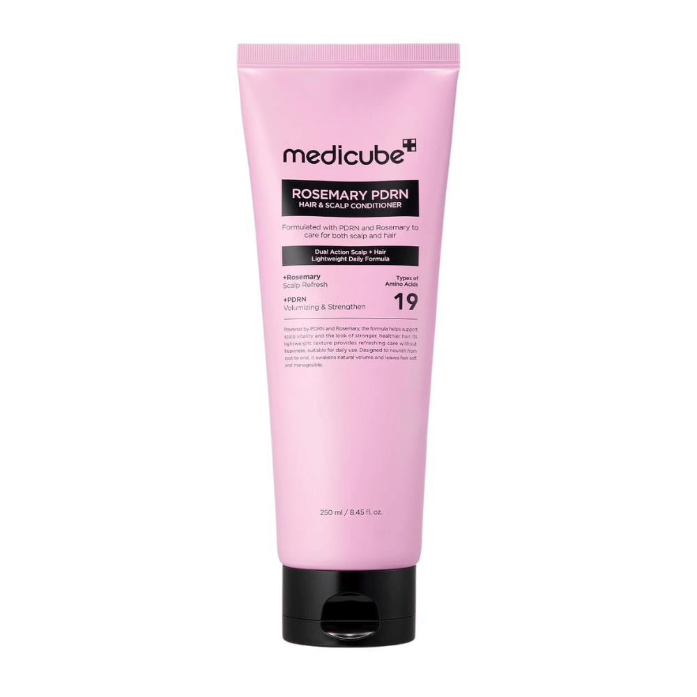 Medicube Rosemary PDRN Hair & Scalp Conditioner 250 ml com PDRN, alecrim e aminoácidos para um cabelo mais saudável e mais forte