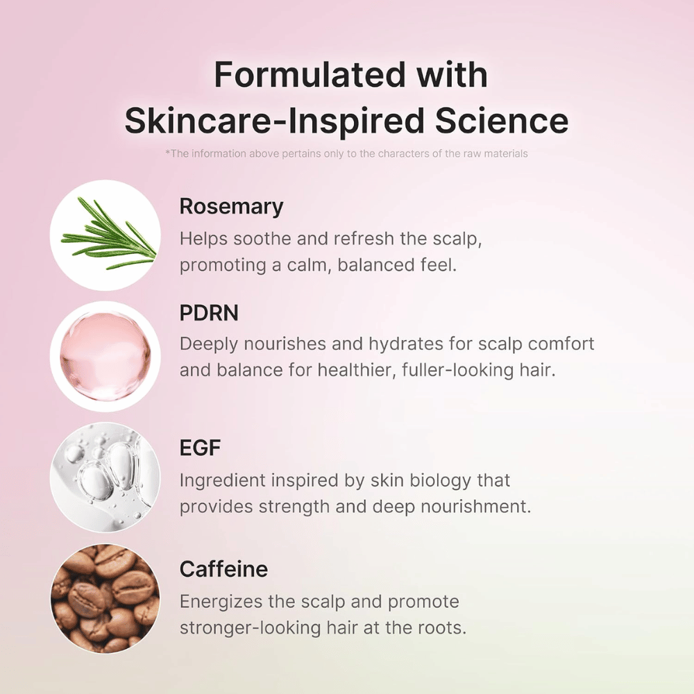 Medicube Rosemary PDRN Scalp Serum – alecrim, PDRN, EGF e cafeína para o cuidado do couro cabeludo