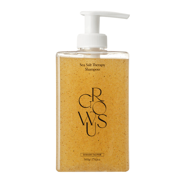 GROWUS Sea Salt Therapy Shampoo 500 ml – champô esfoliante com sal marinho para couro cabeludo equilibrado