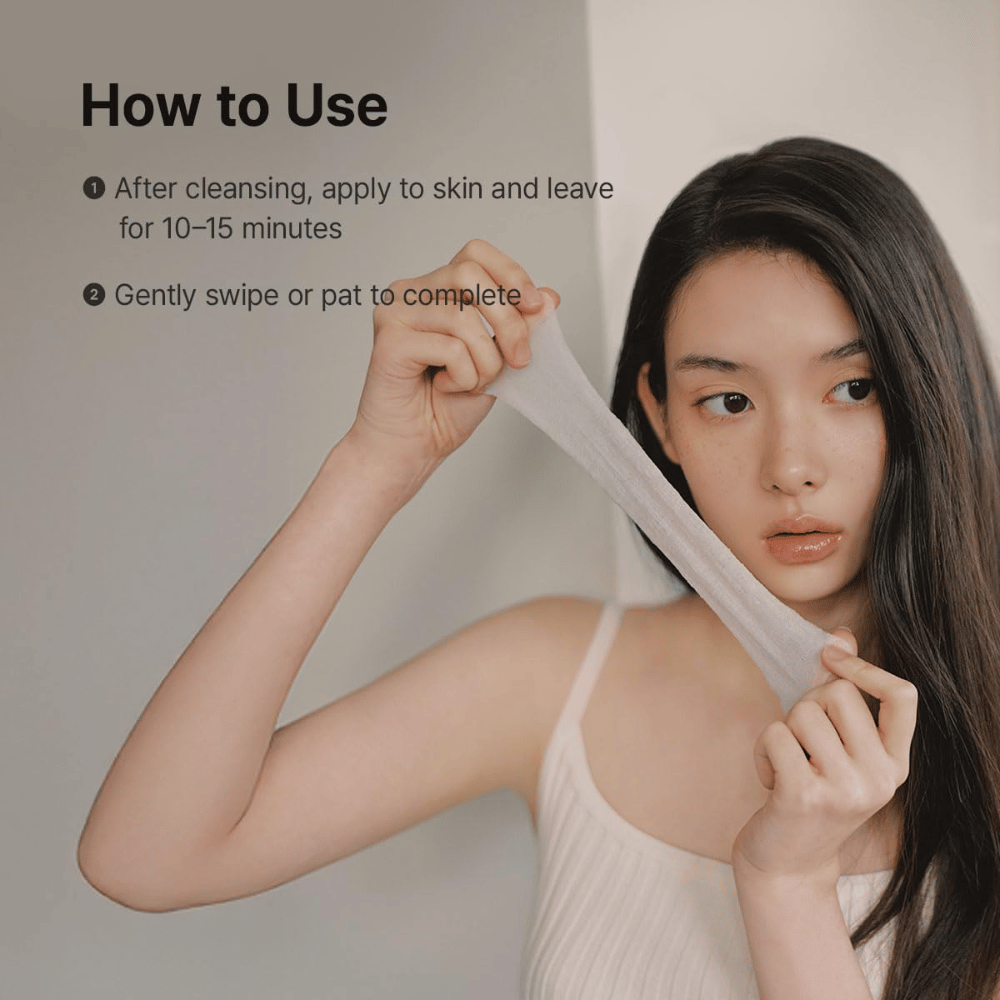 Imagem – utilização (how to use)
Dr. Althea Stretchfit Calming Pad utilizado após a limpeza como máscara facial calmante que hidrata e refresca a pele irritada.
