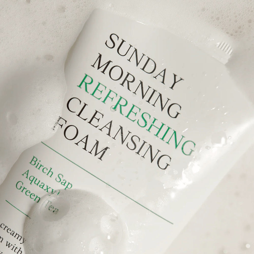 AXIS-Y Sunday Morning Refreshing Cleansing Foam com espuma de limpeza cremosa