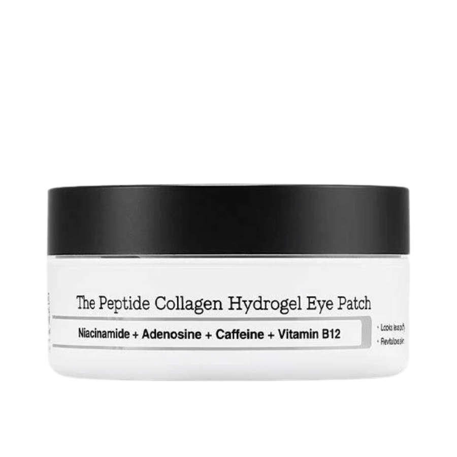 Imagem do produto de COSRX Peptide Collagen Hydrogel Eye Patch – máscara para os olhos com peptídeos e vitamina B12 para brilho e firmeza.