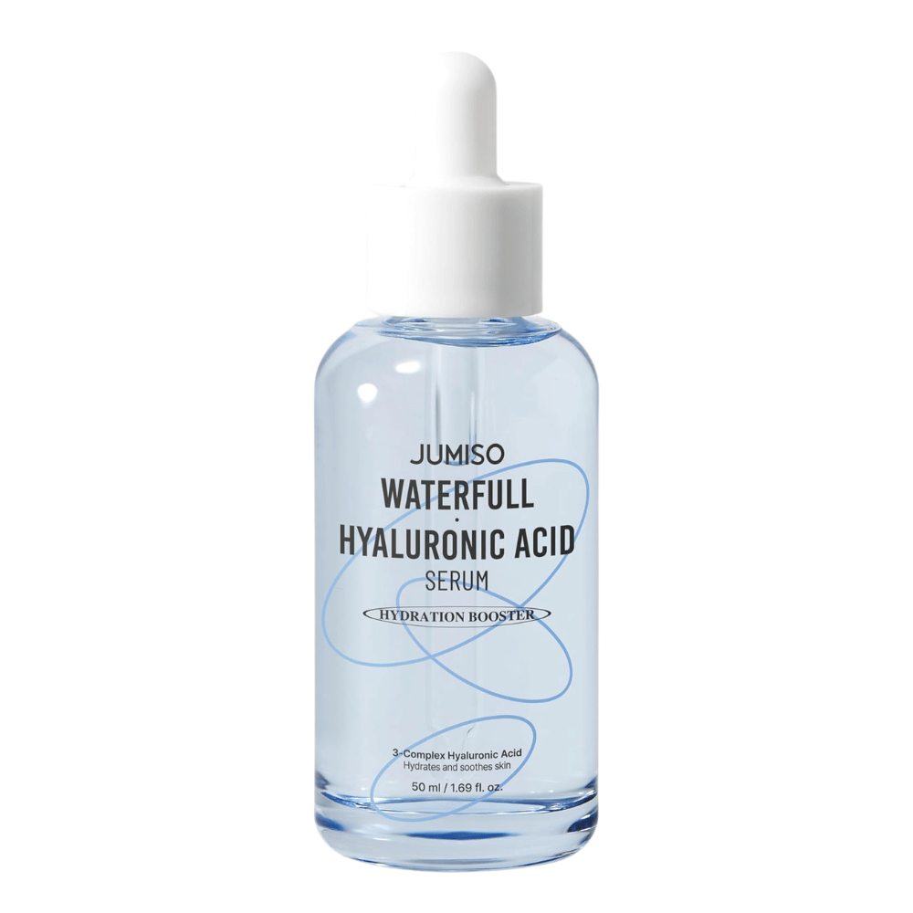 Jumiso Waterfull Hyaluronic Acid Serum 50 ml – 3-Complex sérum de ácido hialurônico para pele seca, sensível e desidratada