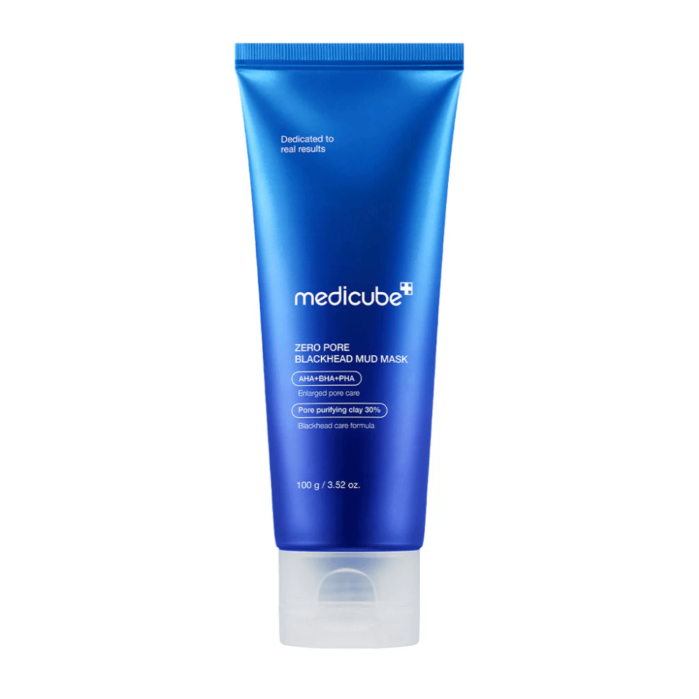 Imagem do produto de Medicube Zero Pore Blackhead Mud Mask, 100 g tubo.