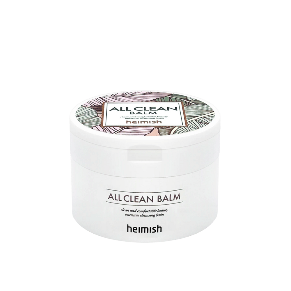 Heimish All Clean Balm 120ml – bálsamo de limpeza coreano que remove eficazmente maquilhagem, protetor solar e impurezas enquanto hidrata a pele.
