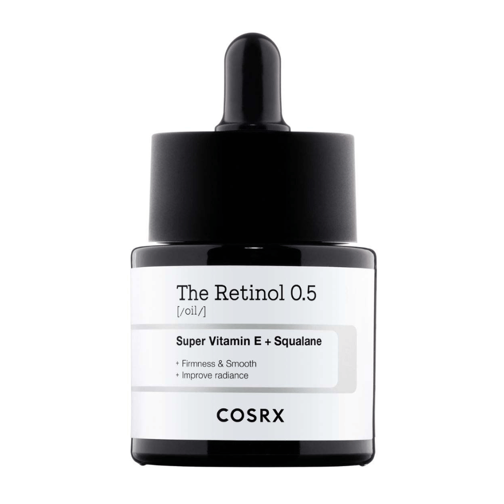 COSRX Retinol 0.5 Oil 20ml sérum anti-envelhecimento.