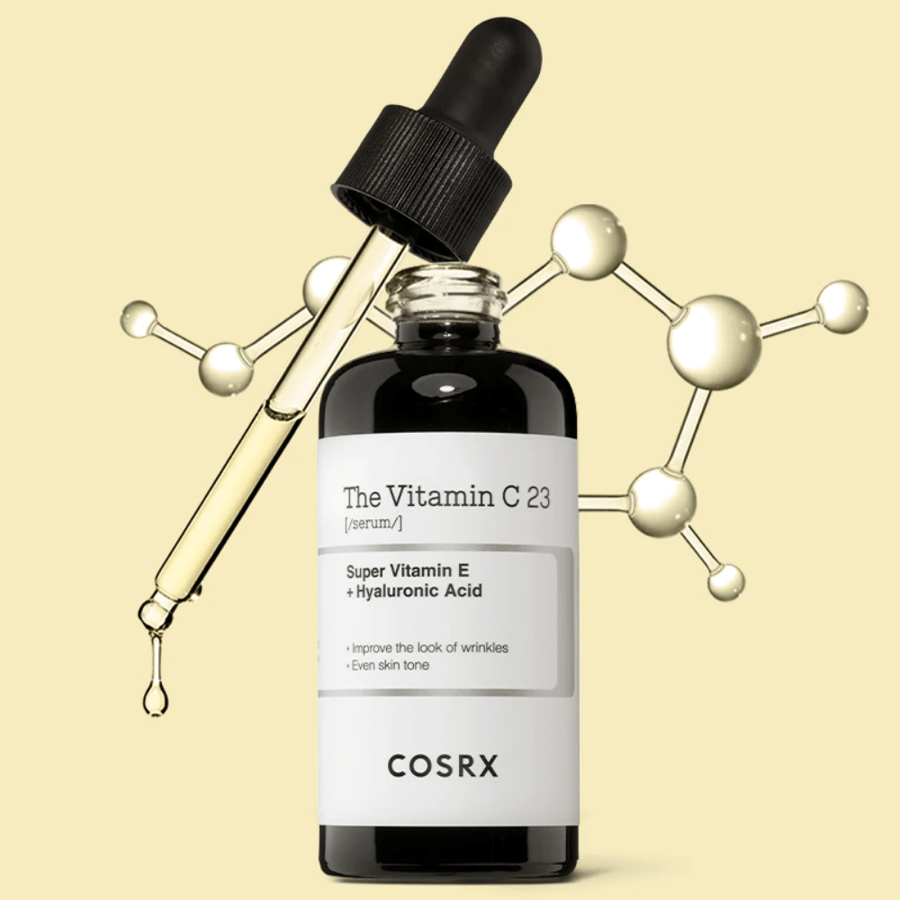 Vitamina C 23 Serum 20g de COSRX ajuda com hiperpigmentação.